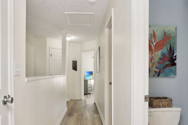 Second Floor with Full Bathroom and Bedrooms