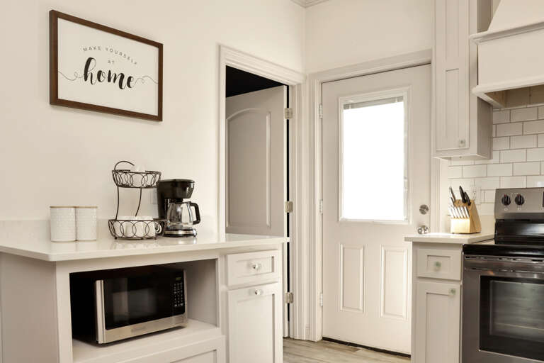 Coffee Bar in Kitchen