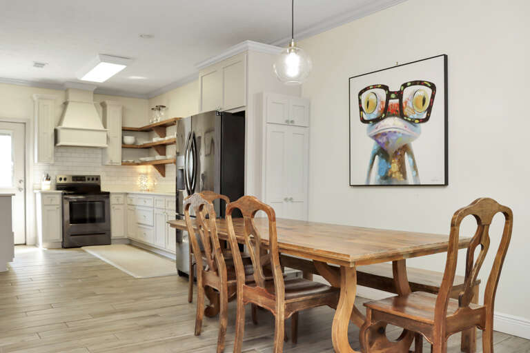 Dining Area and Kitchen