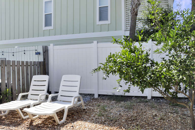 Fenced Backyard