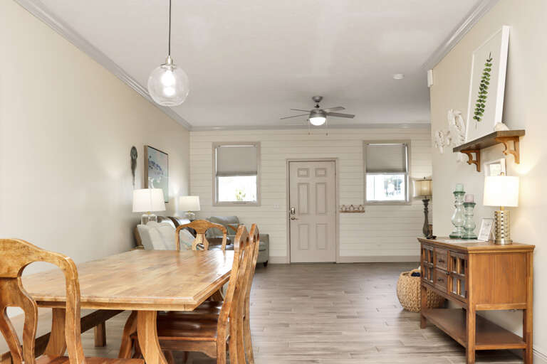 Ground Floor Dining and Living Area