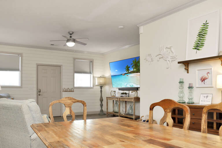 Dining Area and Living Room