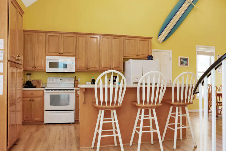 Kitchen with Bar Seating
