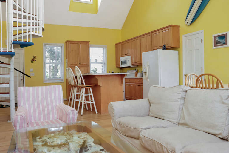 Living Room and Kitchen