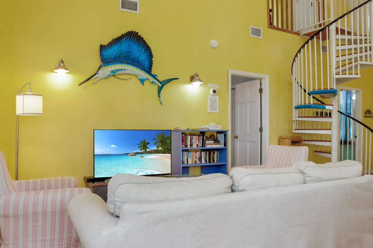 Living Room with TV