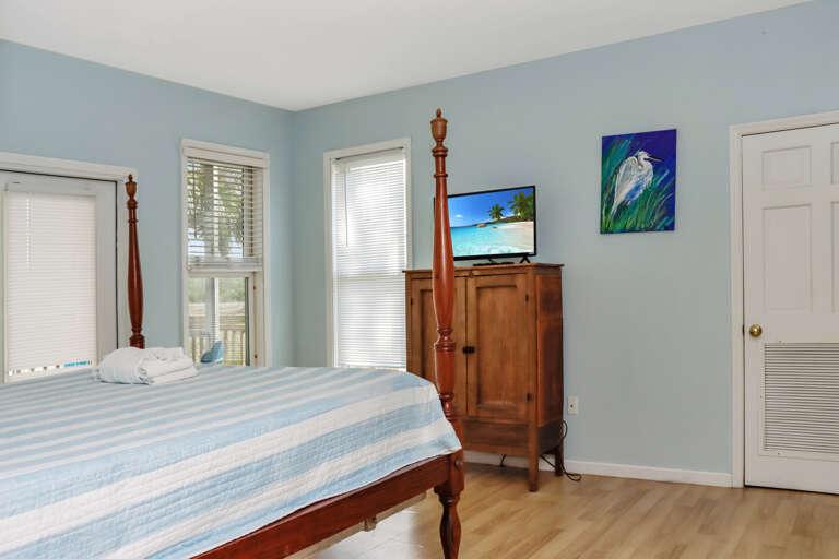 Bedroom 1 with TV