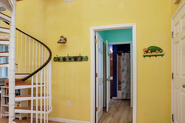 Half Bathroom off of Kitchen