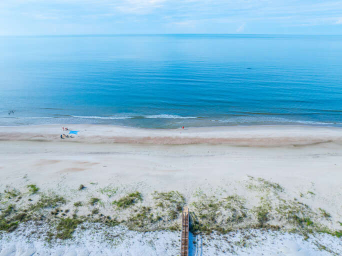 Beach Near House