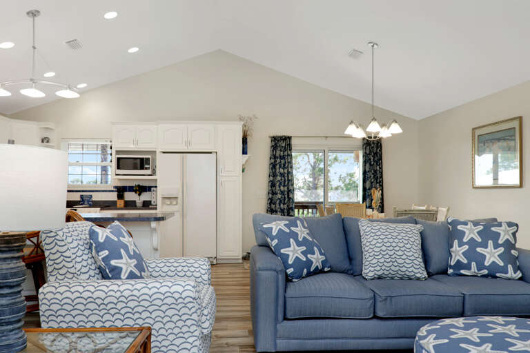 Living Room and Dining Area