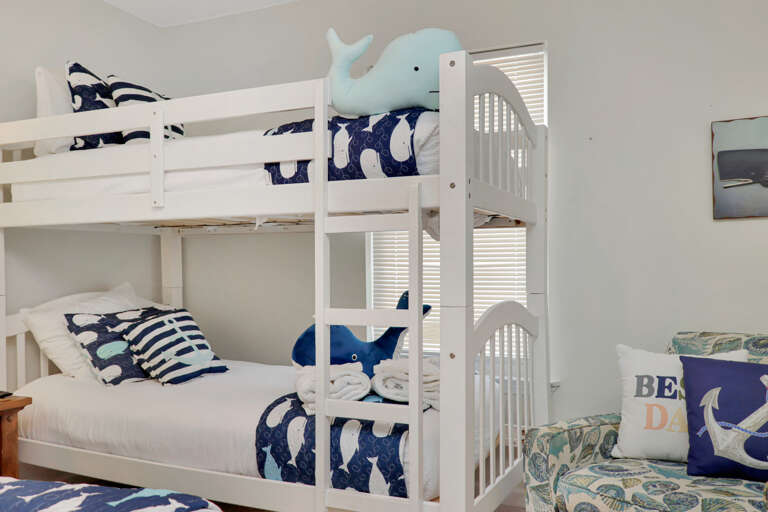 Bedroom 1 - Twin Bunk Beds