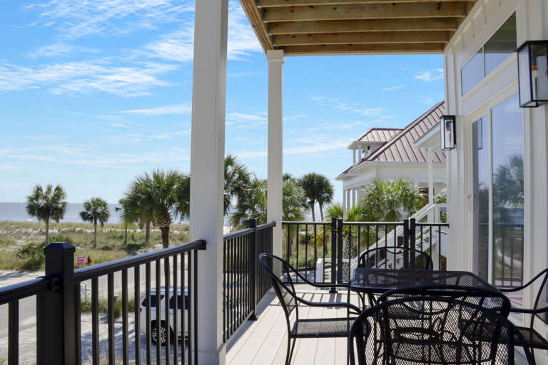 First Floor Deck with Outdoor Dining