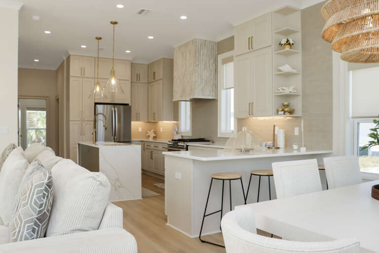 Living Dining and Kitchen