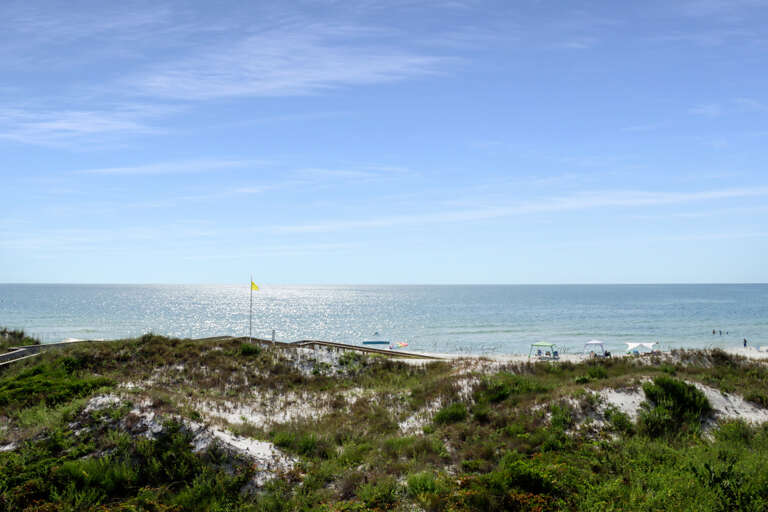 Bedroom 1 - Beach Front Deck View