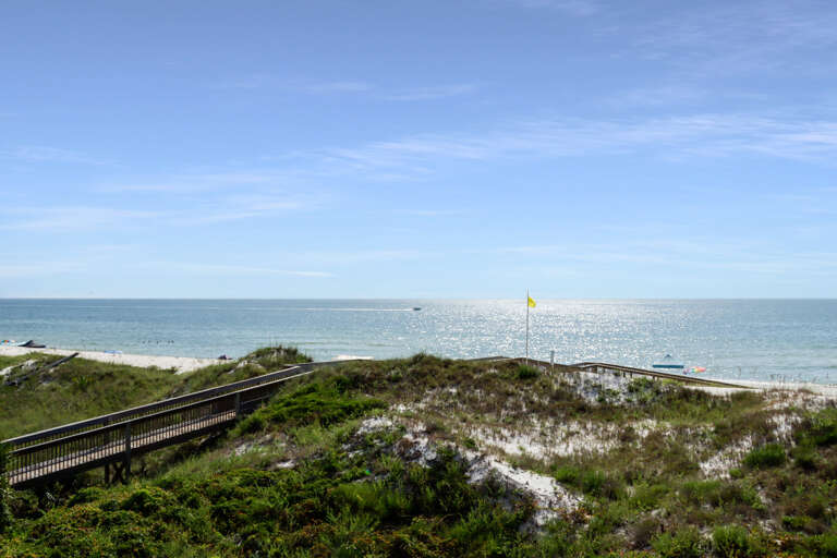 Bedroom 1 - View of Community Boardwalk