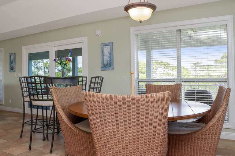 Dining Area with Two Tables
