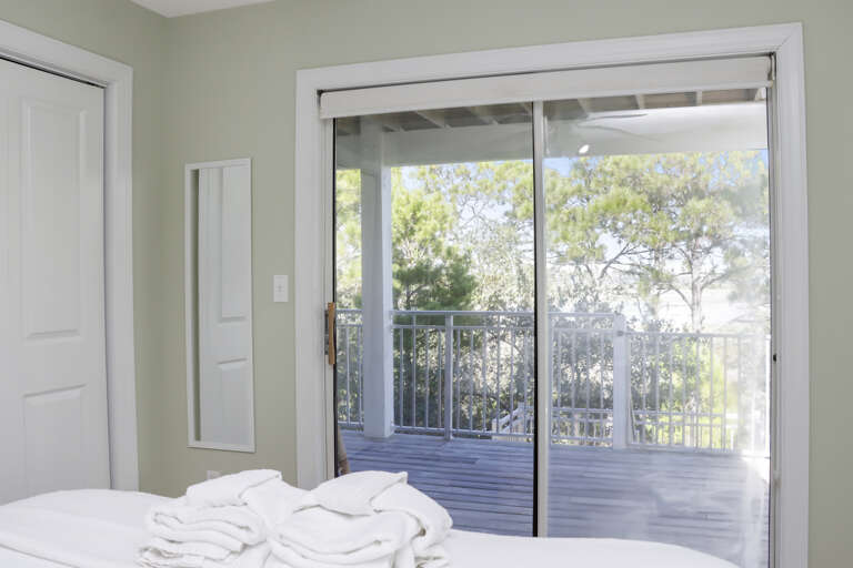 Bedroom 2 - View onto Deck