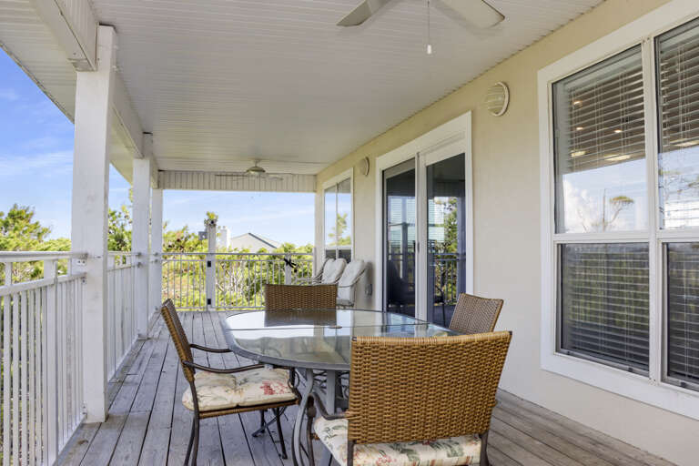 Second Floor - Bay Front Deck