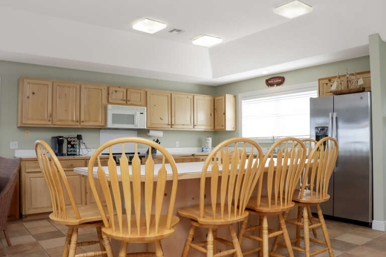 Kitchen with Bar Seating