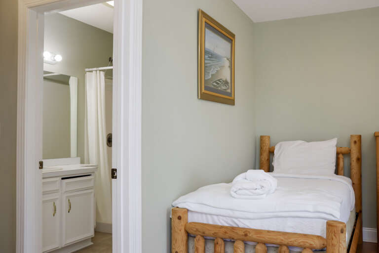 Bedroom 3 and Full Bathroom