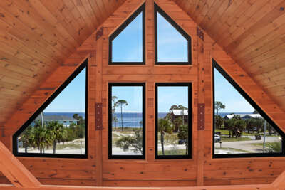 Unbelievable Bay View from Glass Transoms