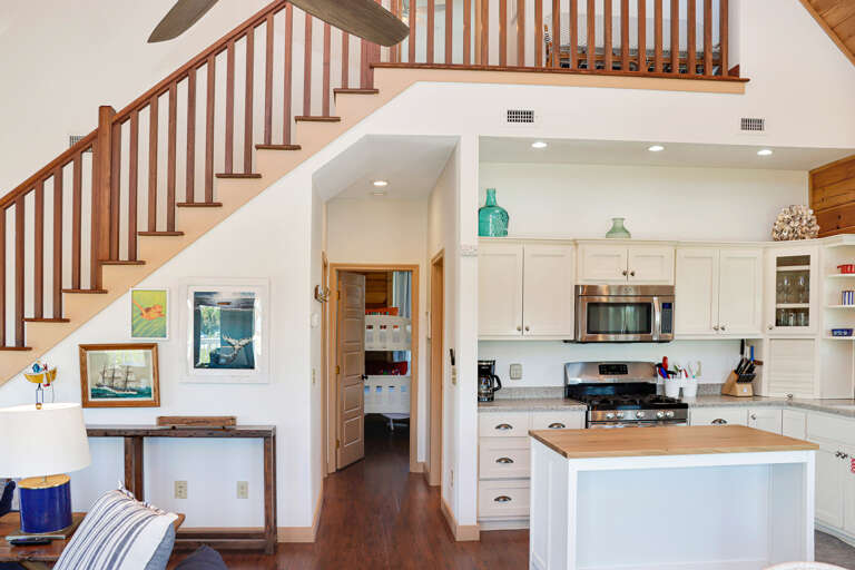 Living Area and Loft View