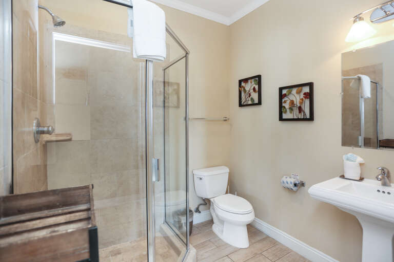 Full Bath on Main Floor