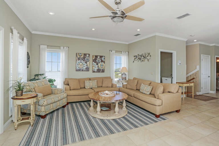 Gulf Front Living Room