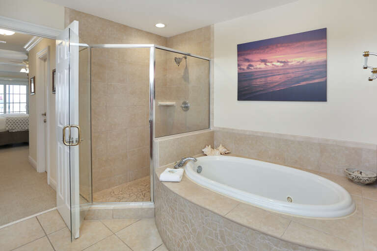 Bedroom 2 - Full Bath Tub & Shower