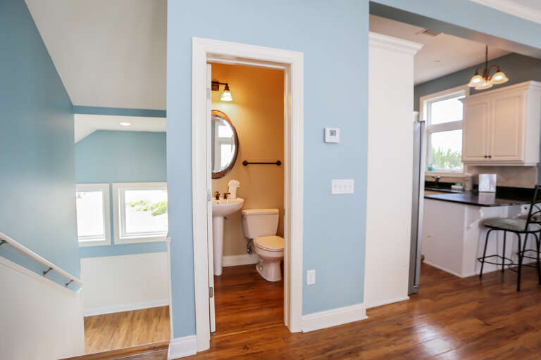 Half Bath on Main Floor