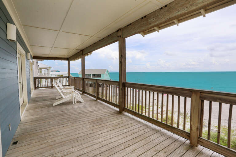 2nd Floor Gulf Front Deck