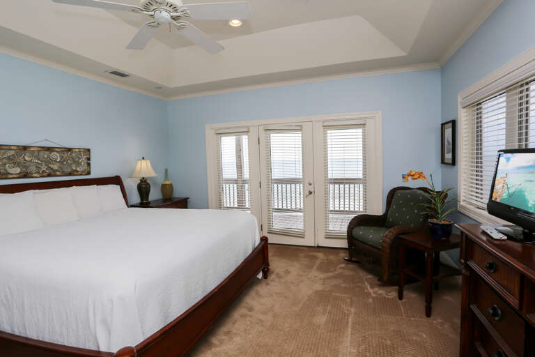 Bedroom 2 - Gulf Front Master Bedroom View