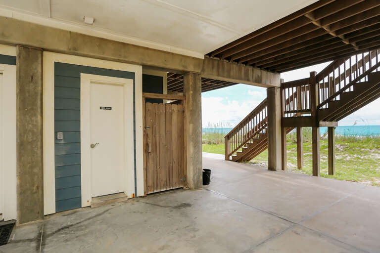 Under House Half Bath