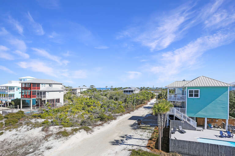 Bay View from Living Room Deck
