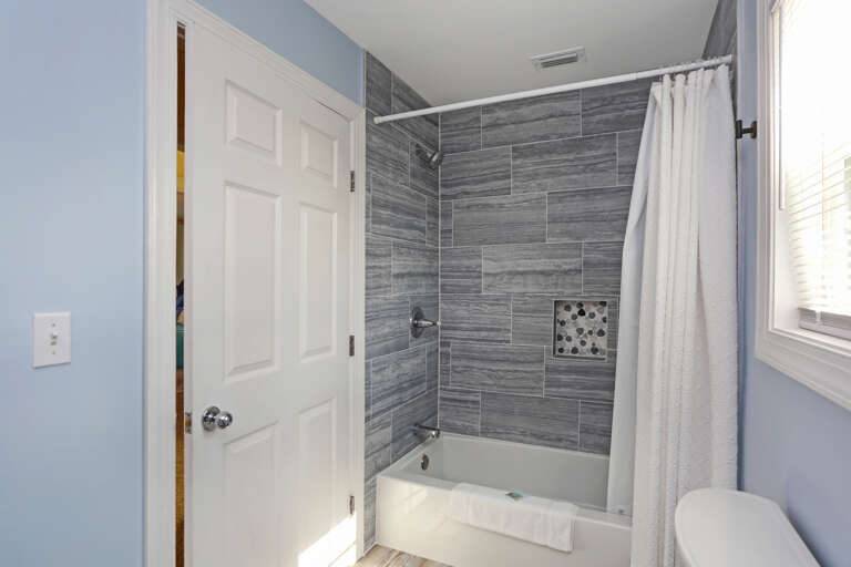 Full Bath Shower on First Floor