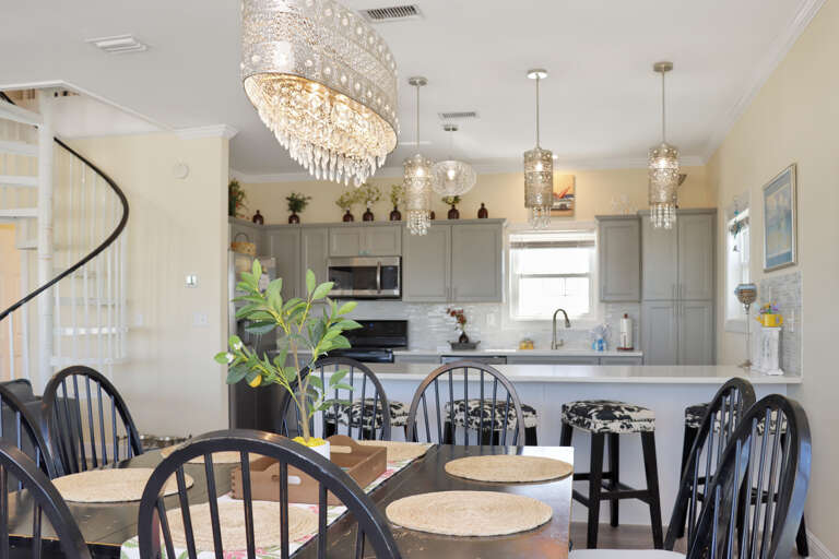 Dining Area and Bar Seating