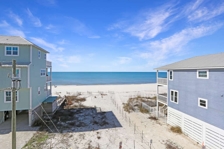 Gulf View from Living Room Deck