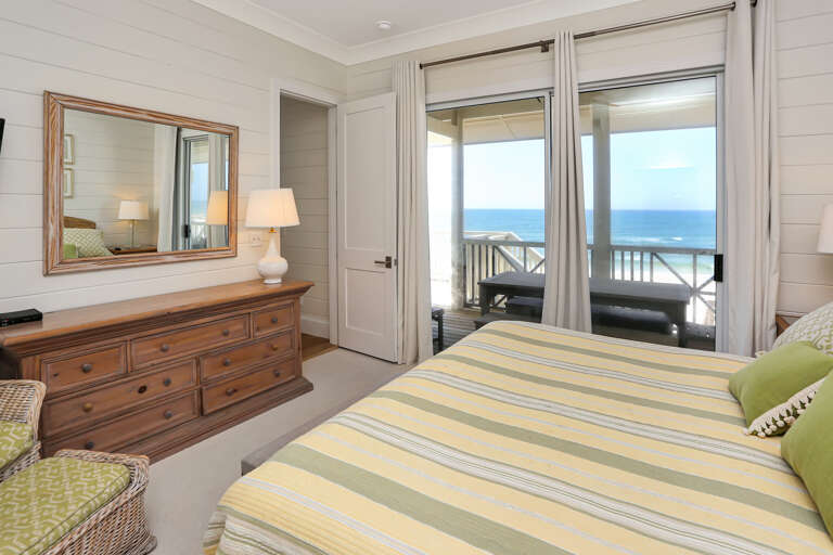 Bedroom 5 - Gulf Front Master Bedroom View Bedroom 5 - Gulf Front Master Bedroom View