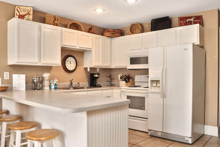 Kitchen with Bar Seating