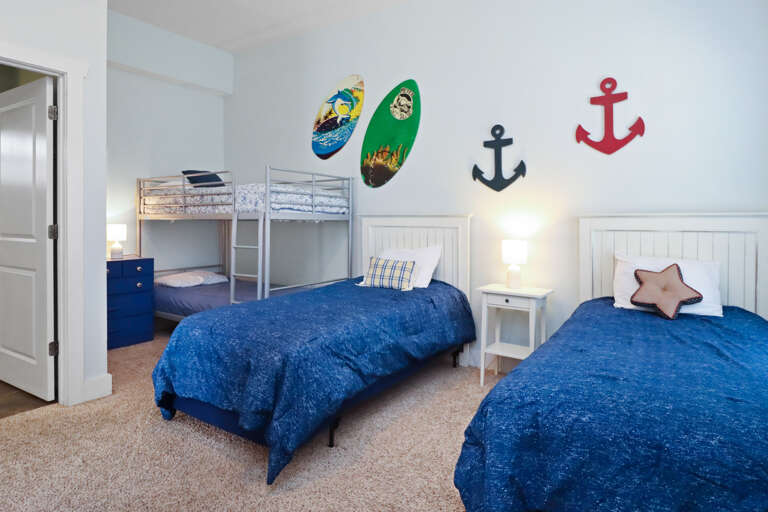 Bedroom 1 - Ground Floor with Full Bathroom