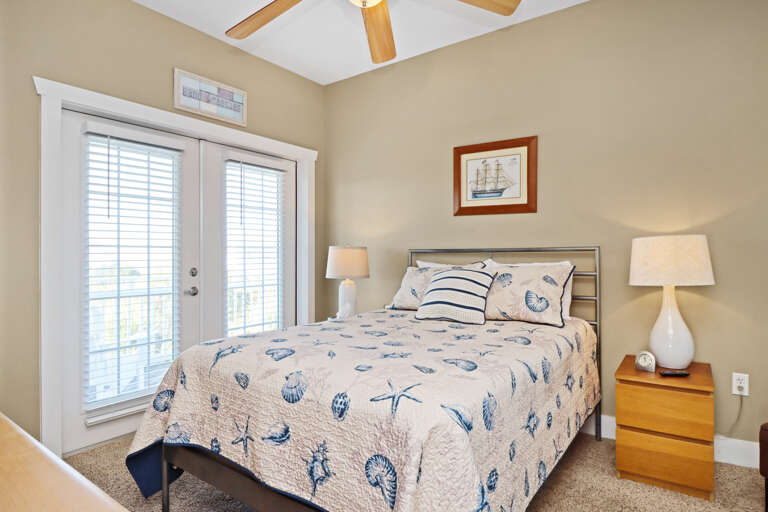 Bedroom 4 with Gulf View Deck