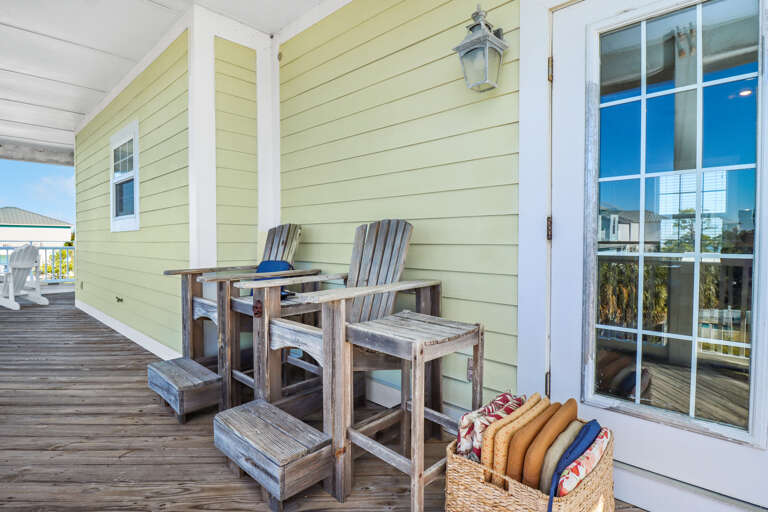 Take a Seat in a High Back Chair