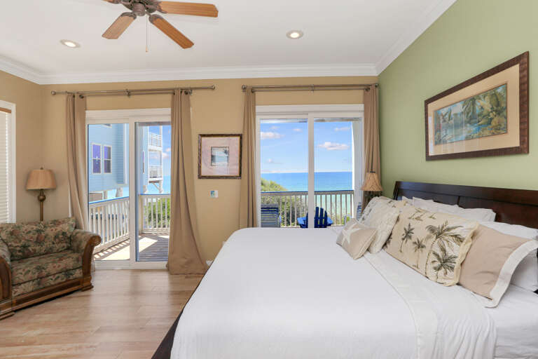 Bedroom 3 - Gulf Front Master Bedroom View