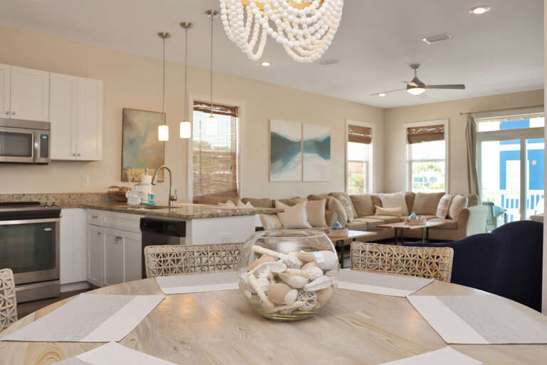 Dining and Living Area