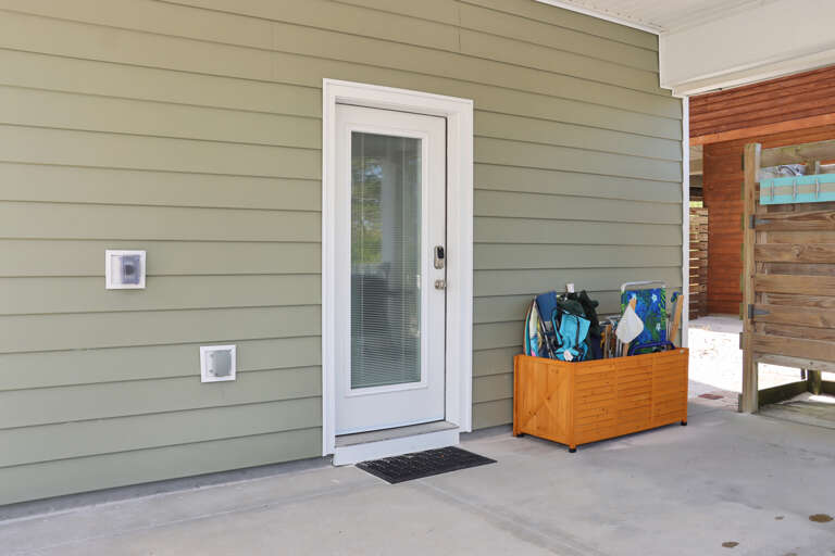 EV Charger in Carport
