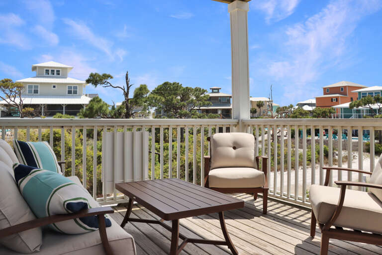 Beach Side Deck on Main Floor