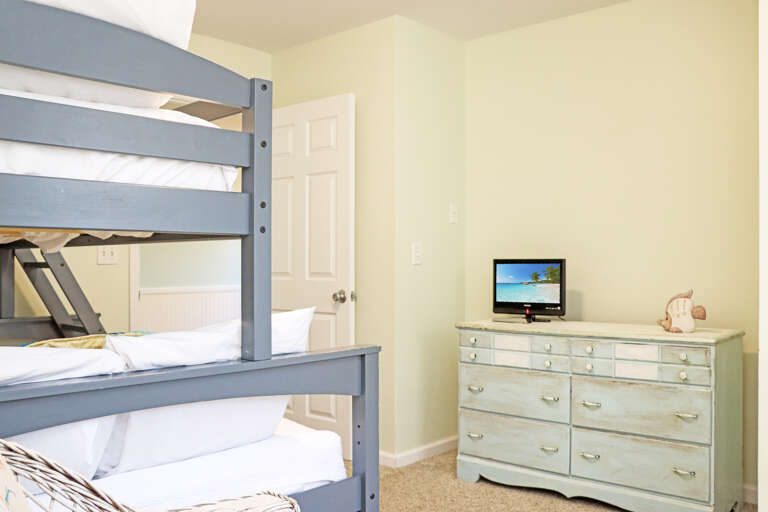 Bedroom 1 with TV