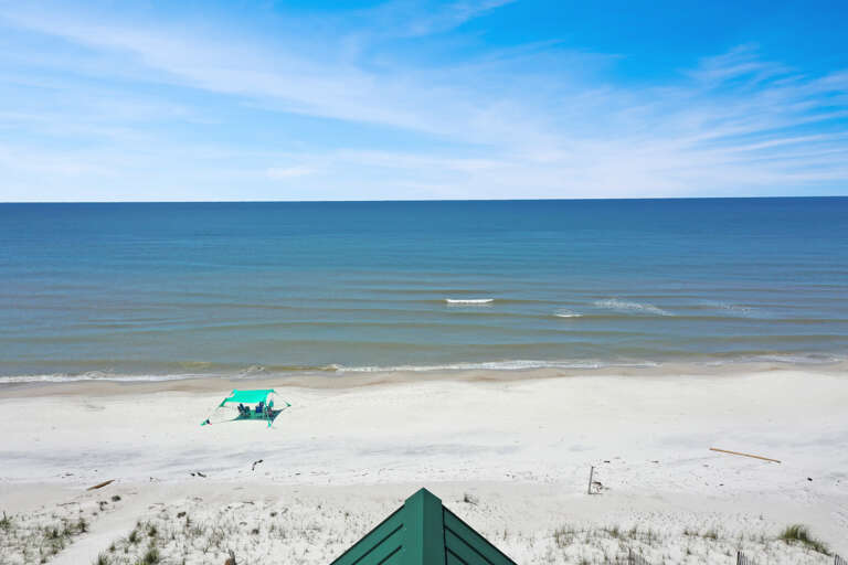 Aerial Gulf View