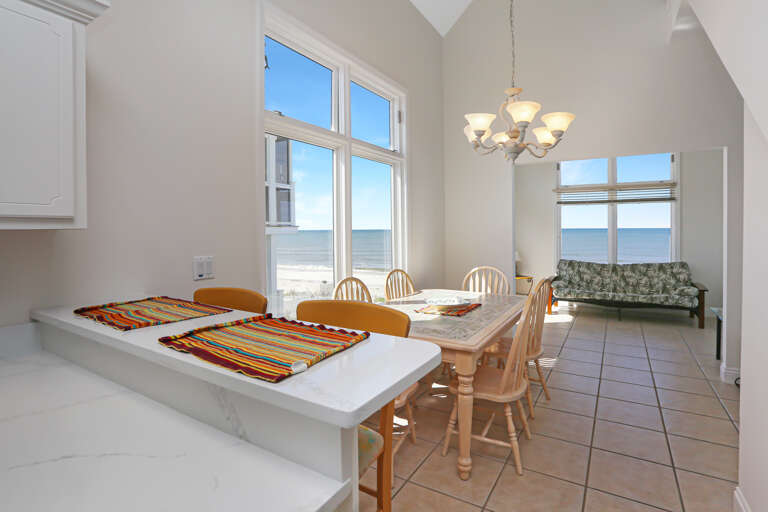 Bar Seating and Dining Area