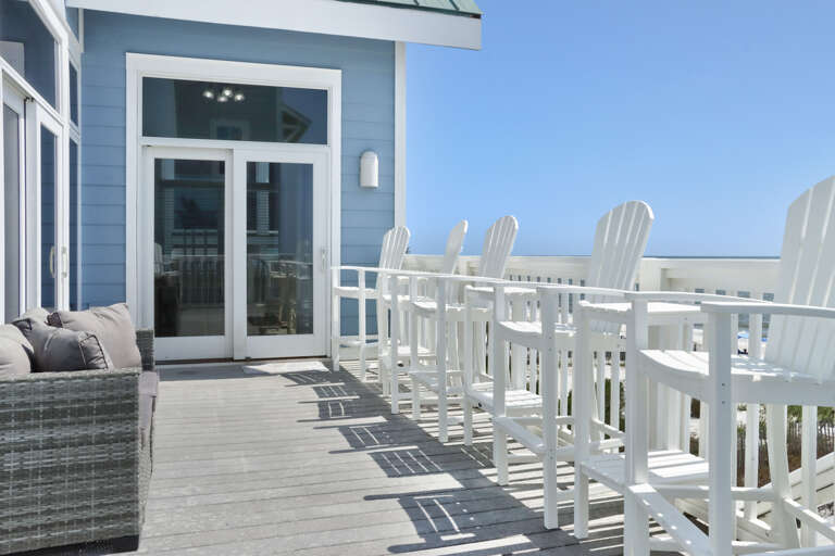 Beach Front Deck