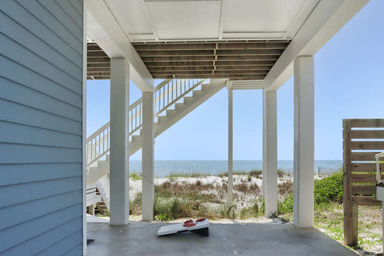 View from Under House